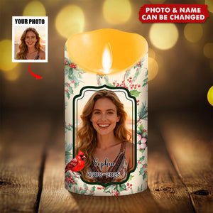 Love In Heaven - Personalized Custom LED Candle