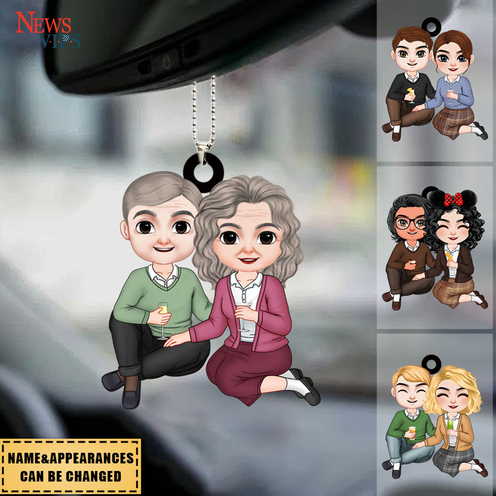 Gift For Couple - Personalized Ornament - Couple Ornament - Couple Gift