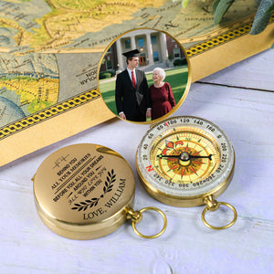 Custom Photo Within You, All You Need - Personalized Compass