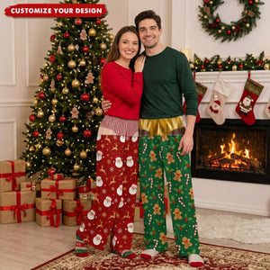 Funny Christmas - Personalized Lounge Pants