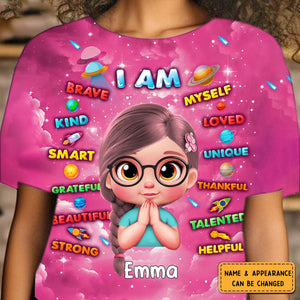 Gift For Grandson I Am 3D Print All-over Print Personalized T-Shirt
