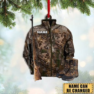 Hunting, Personalized Ornament, Christmas Gifts For Hunting Lovers
