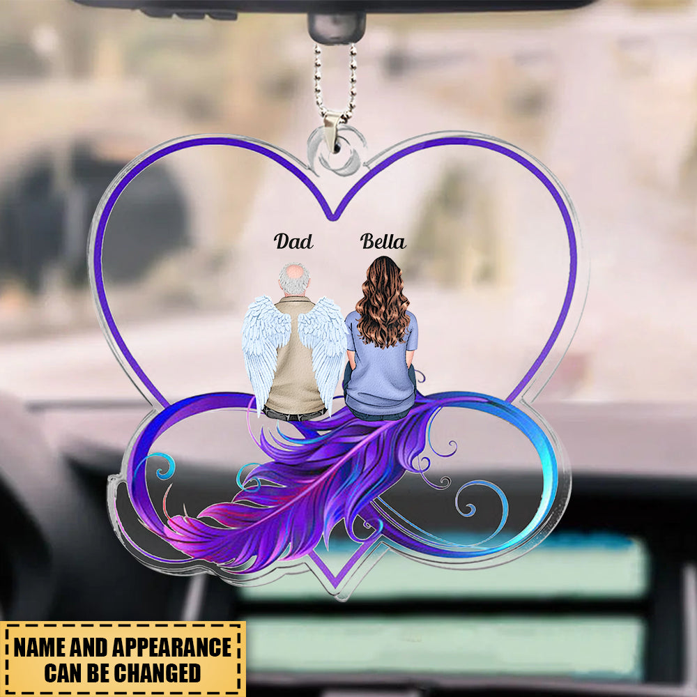 Your Wings Were Ready But My Heart Was Not - Personalized Acrylic Ornament
