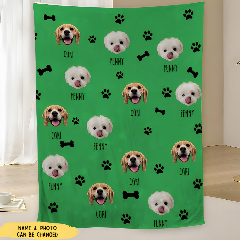 Upload Your Photo Blanket For Dog, Cat, Custom photo Pet