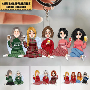 Always Sisters - Personalized Acrylic Keychain