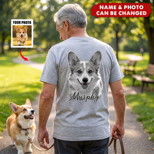 Custom Photo Unisex T-shirt - Personalized Birthday Gifts For Dog Cat Lovers