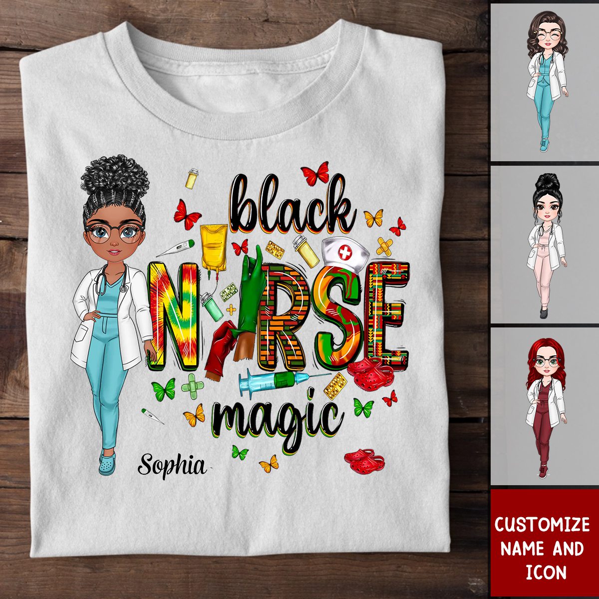 Nurse Magic Personalized T-shirt - Nurse's Day, Appreciation Gift For Nurse