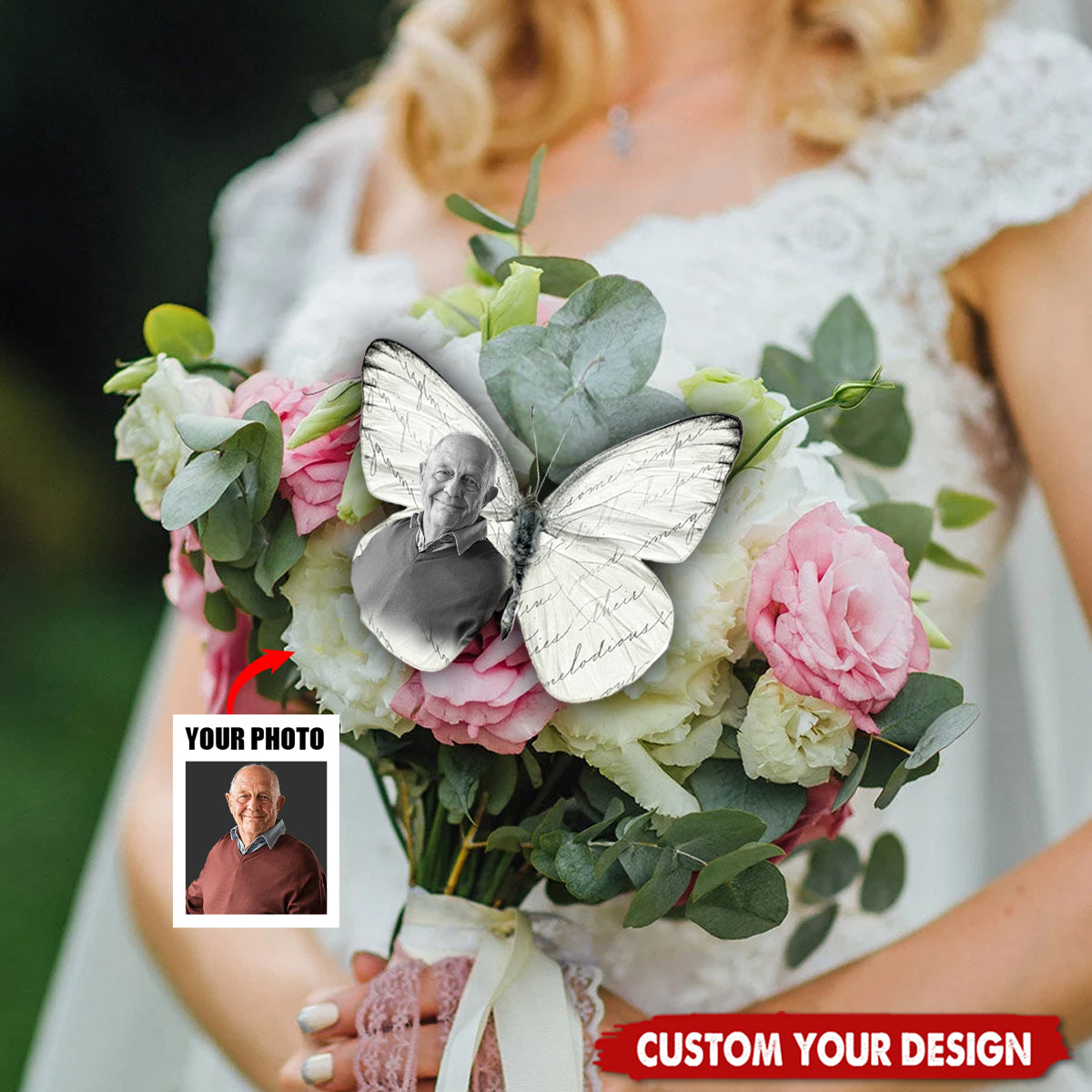 Handcrafted Silk Butterfly Keepsake - Cherished Personalised Memorial Gift