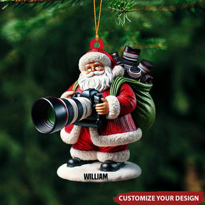 Personalized Ornament - Unique Christmas Gift For Photography Lovers