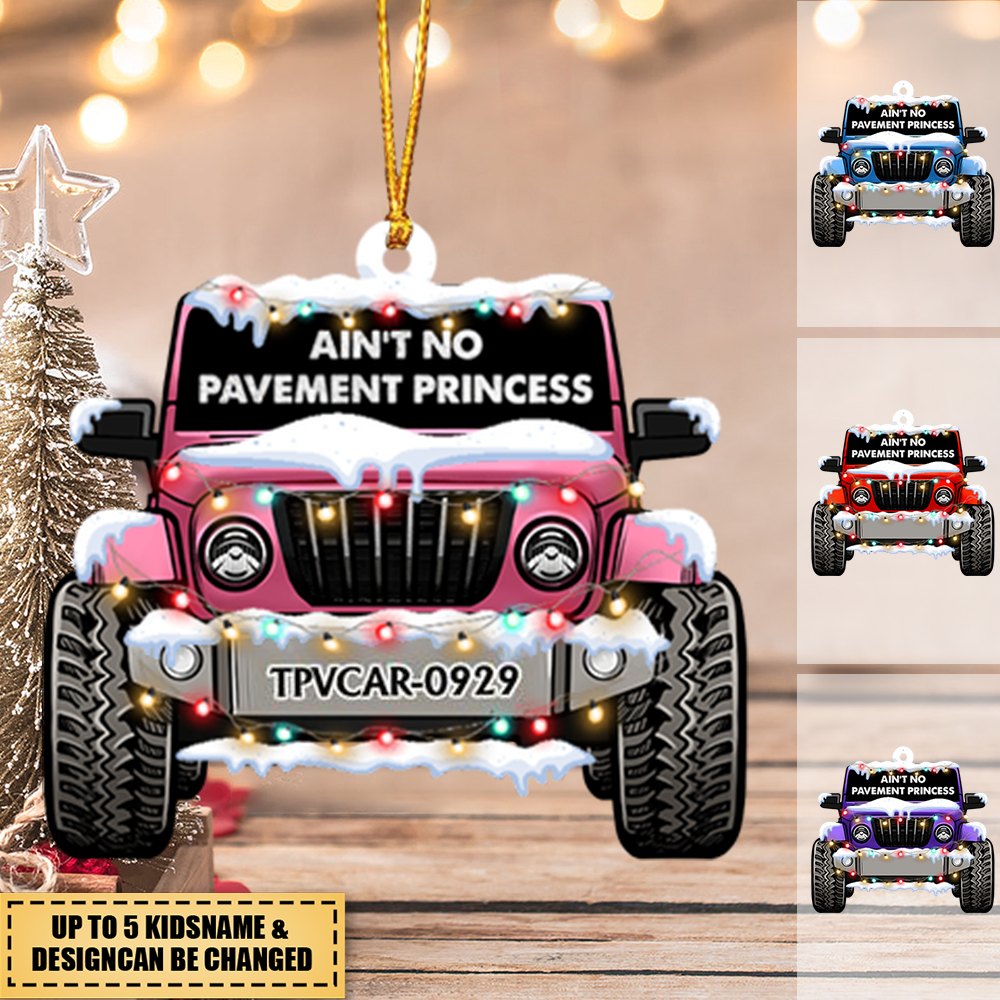 Best Off-Road Car, Personalized Christmas Ornament, Gifts For Off-Road Car Lovers
