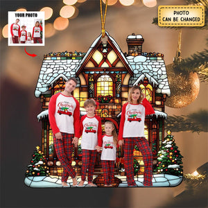 Family, Friends, Siblings - Sweet Moment - Personalized Acrylic Photo Ornament