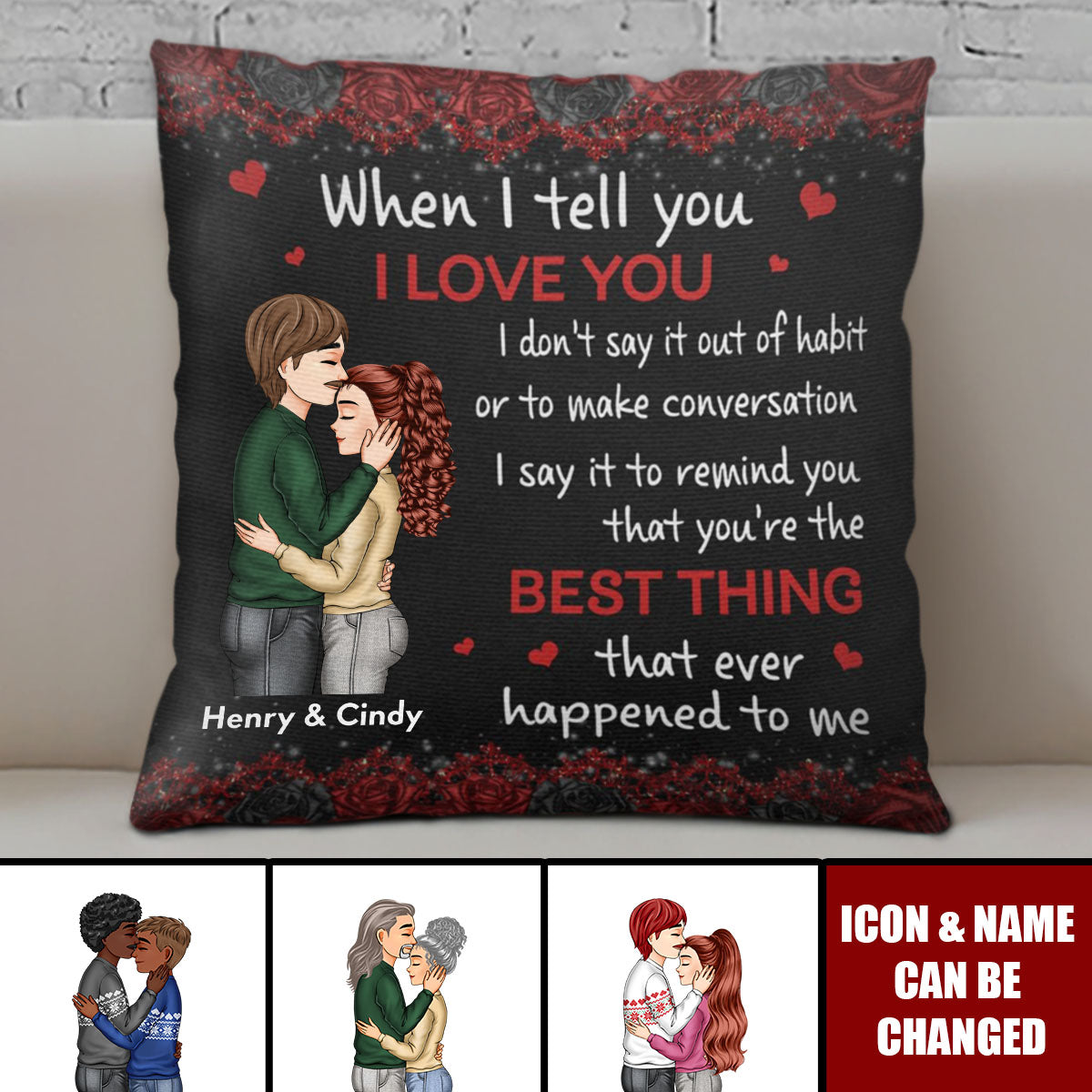 The Best Thing That Happened To Me - Personalized Pillow