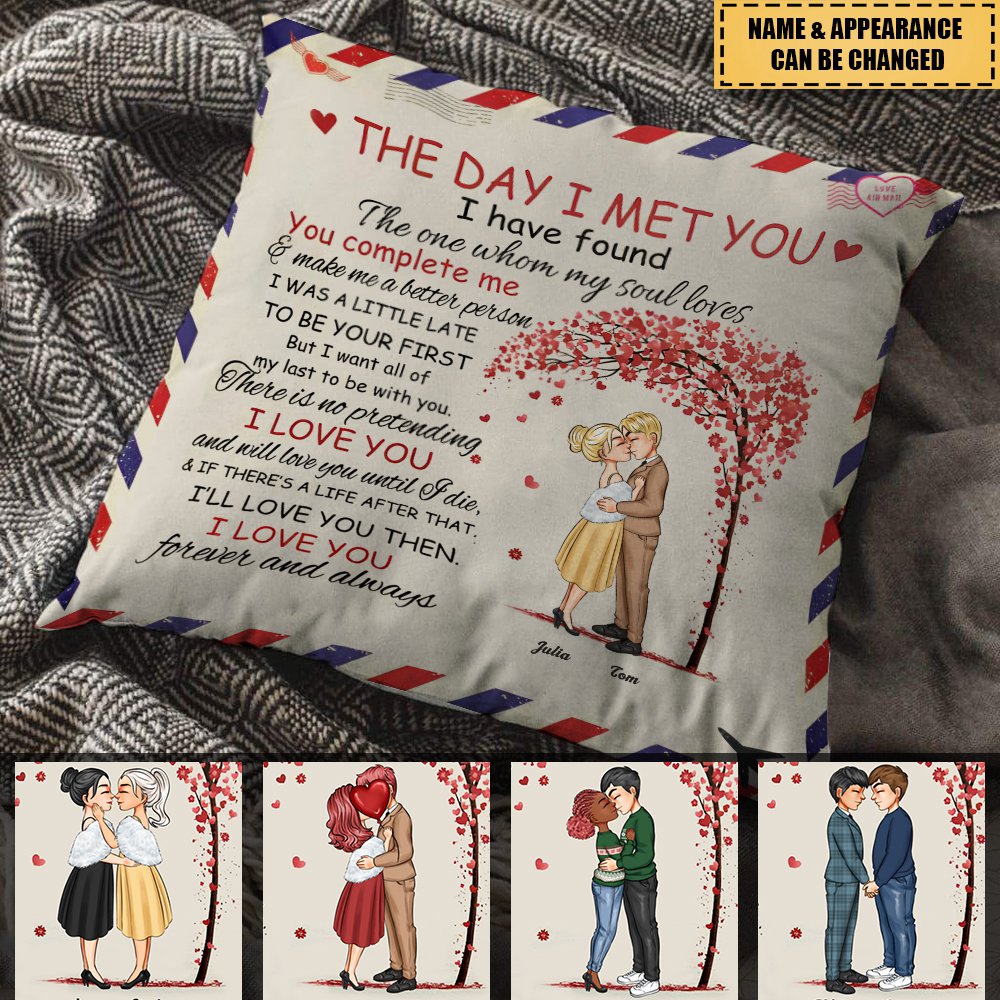 I Love You Till The End - Personalized Pillow