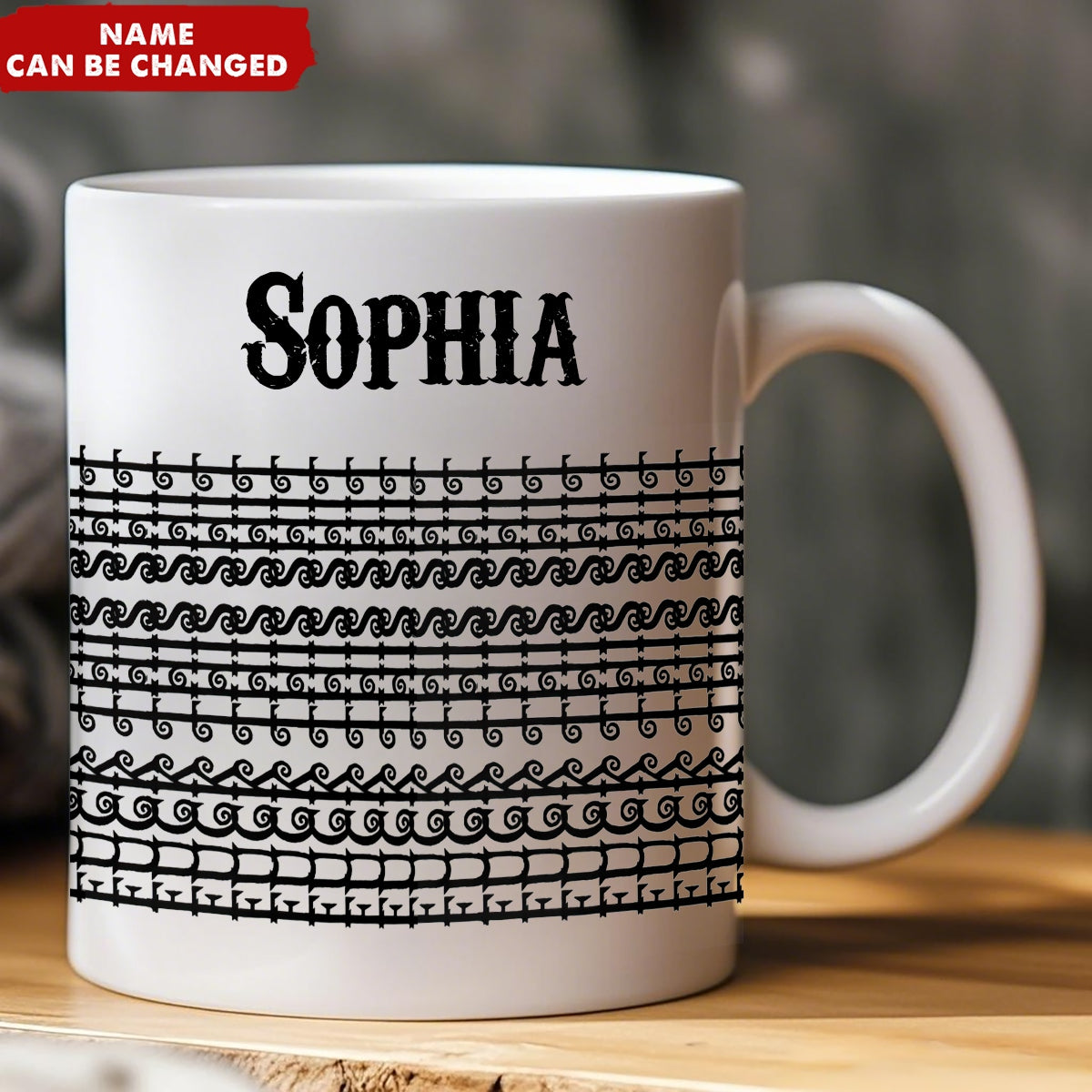 Funny Hidden Secret Swear Message Bold Office Personalized Mug