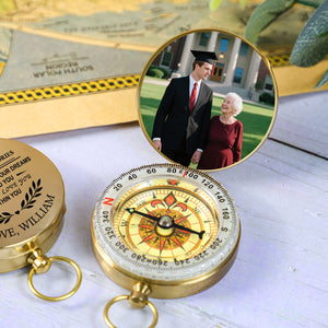 Custom Photo Within You, All You Need - Personalized Compass