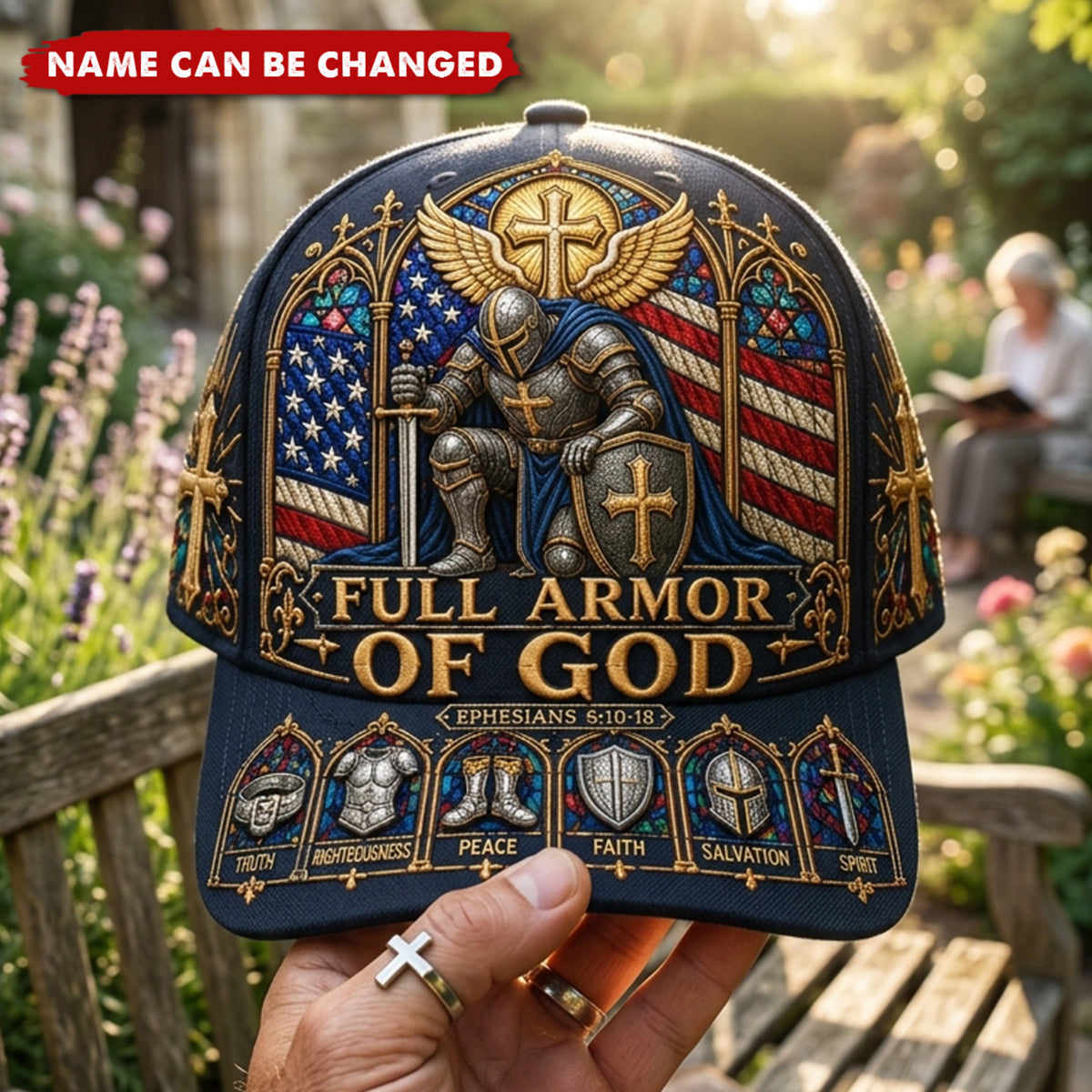 Armor Of God Classic Cap - Personalized Gifts For Christians