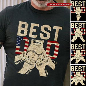 Best Dad - Personalized T-shirt