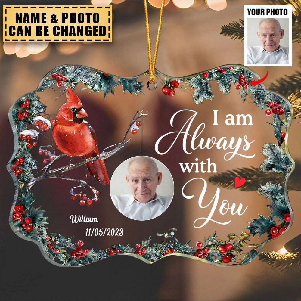 Heaven Is A Beautiful Place - Personalized Acrylic Ornament