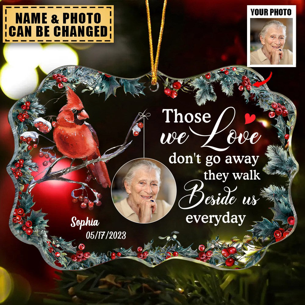Heaven Is A Beautiful Place - Personalized Acrylic Ornament