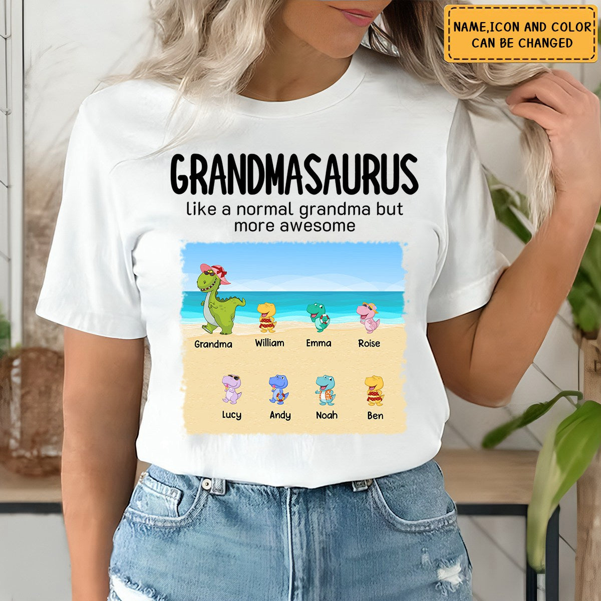 Personalized Like A Normal Grandma But More Awesome T-shirt