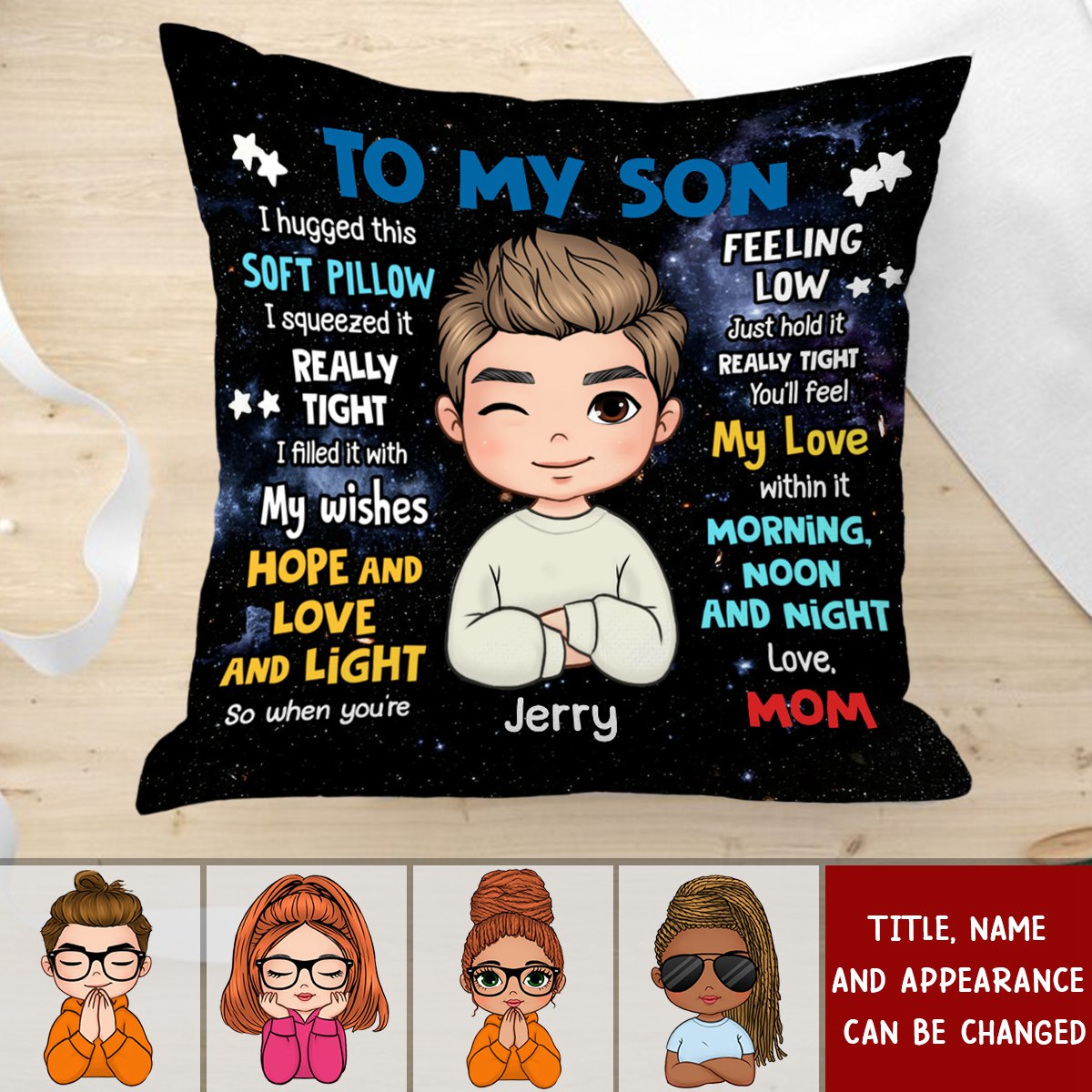 I Filled It With My Wishes - Personalized Pillow