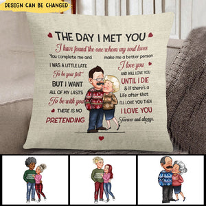 I Love You And Will Love You Until I Die - Personalized Pillow
