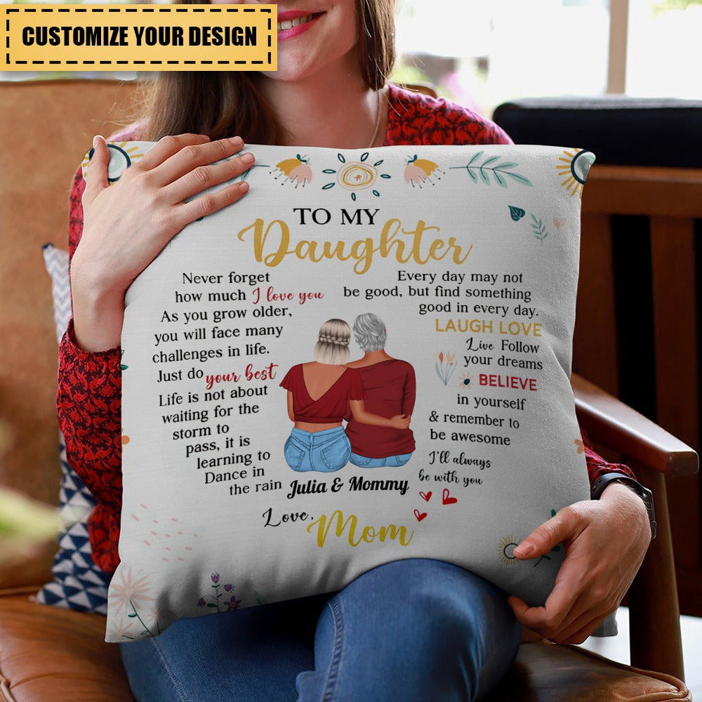 I'll Always Be With You - Personalized Pillow