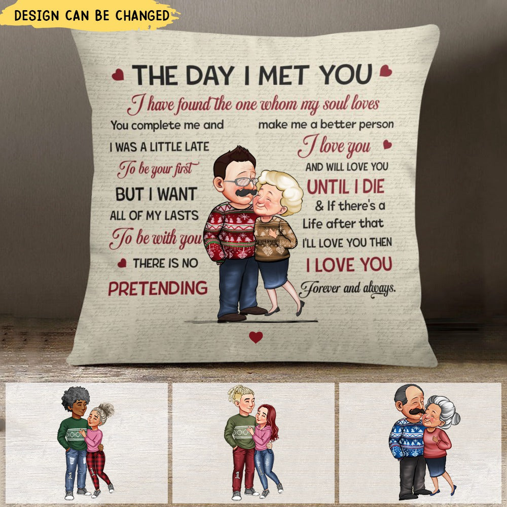 I Love You And Will Love You Until I Die - Personalized Pillow