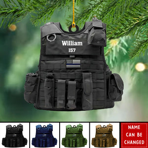 Personalized Police Ornaments - Police Gift