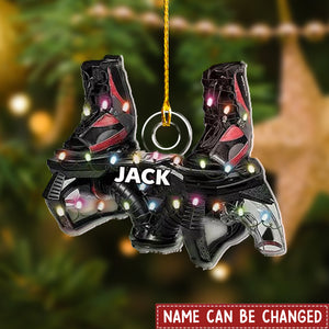 Personalized Flyboard Flight Christmas Acrylic Ornament
