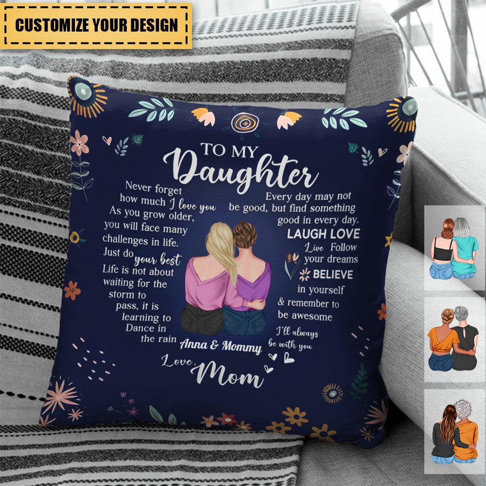 I'll Always Be With You - Personalized Pillow