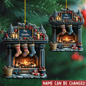 Merry Christmas 2024 - Personalized Family Ornament