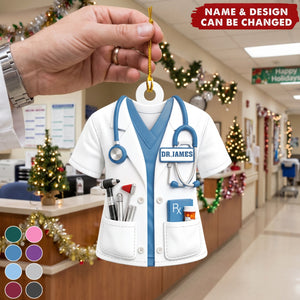 Doctor And Tools – Personalized Acrylic Custom Shape Ornament