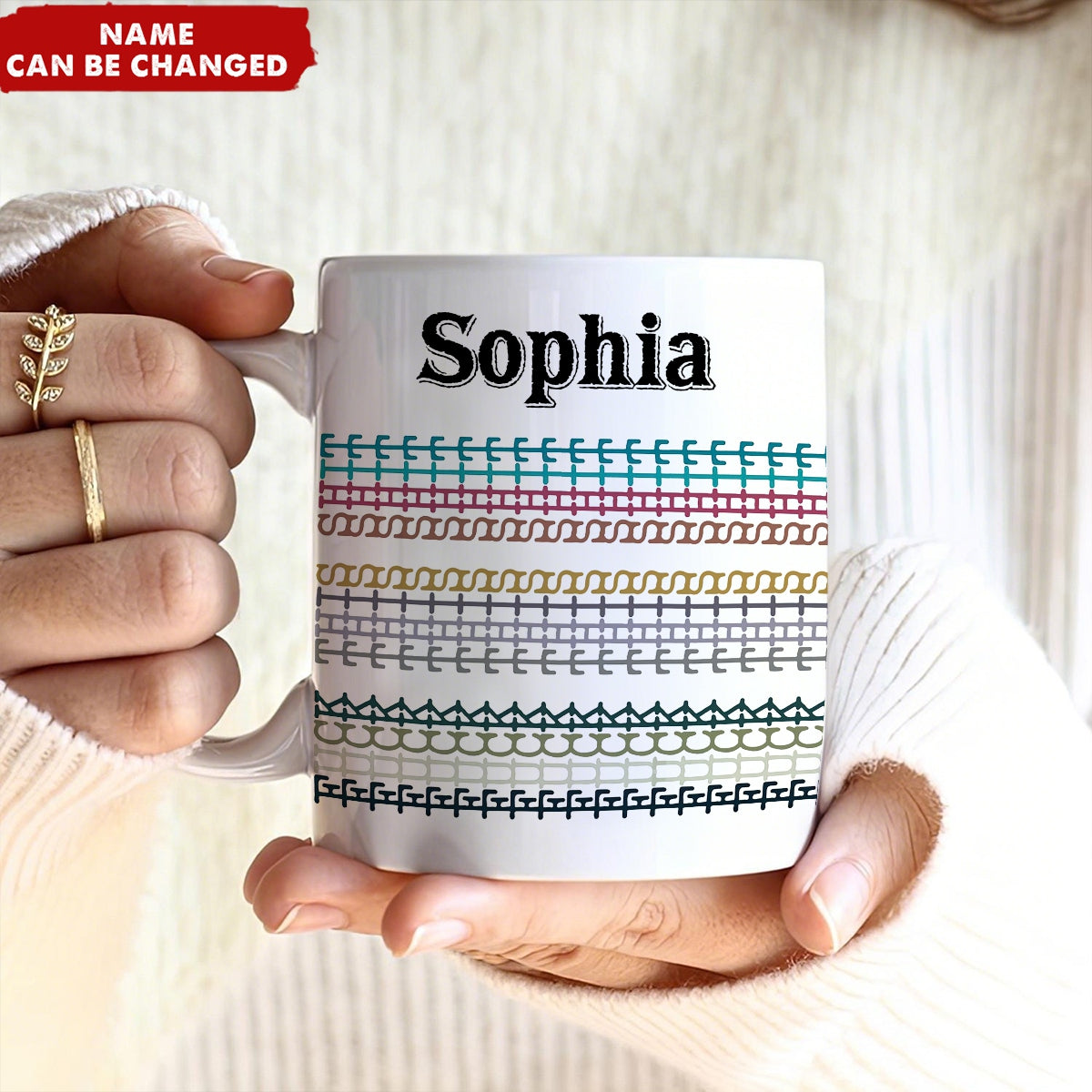 Hidden Swear Message Funny Personalized Mug - Office Gift For Work Bestie Friend