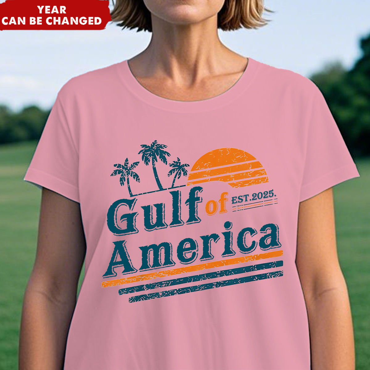 Gulf Of USA America American Flag Gulf Mexico Personalized T-Shirt