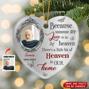 Custom Photo Loving Memory Ornament Unique Remembrance Gifts