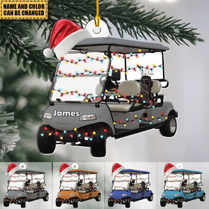 Personalized Golf Ornament, Gifts For Golf Lovers, Family Member