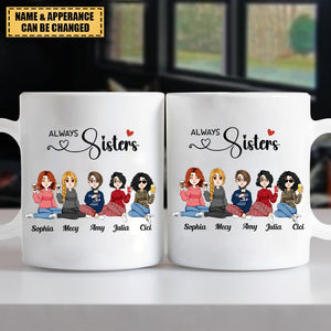 Always Sisters - Personalized Mug