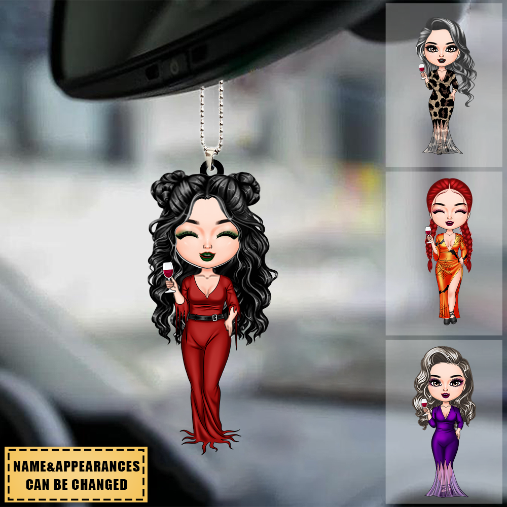 Halloween Gift For Friends, Family Members - Witch Brew Coffee- Personalized Ornament