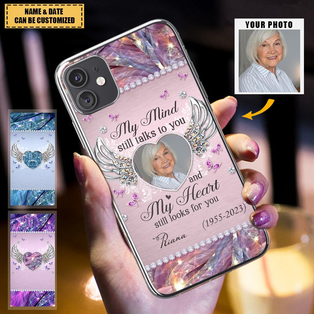 Personalized Memorial Phone Case - Memorial Gift Idea For Family, Pet