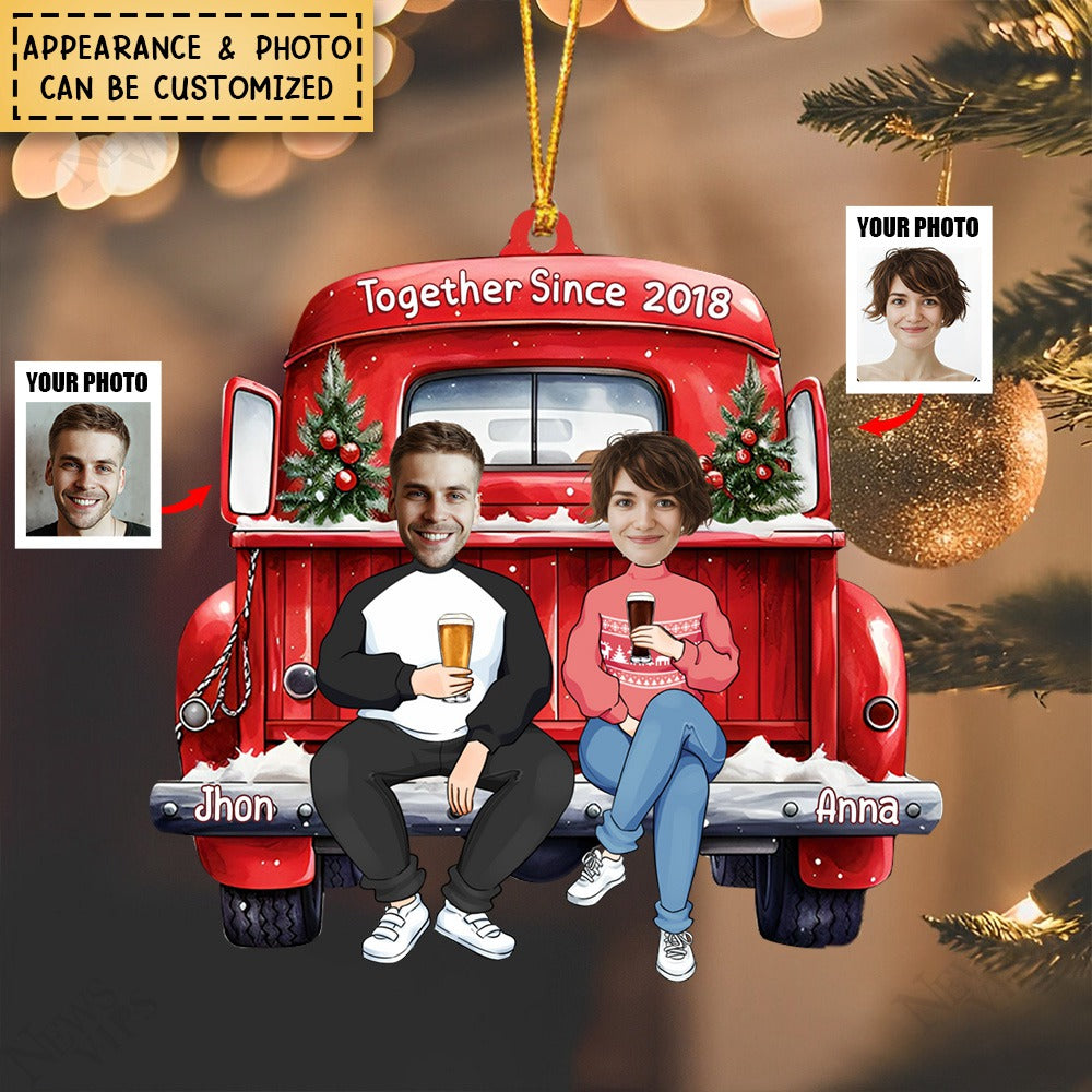 We've Been Together - Personalized Acrylic Photo Ornament