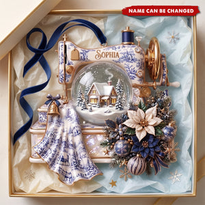 Christmas Sewing Ornament - Personalized Gifts For Christmas