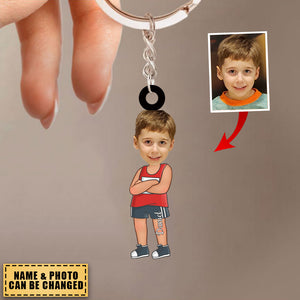 Perfect Gift For Your Baby Dream Job Kid - Personalized Keychain