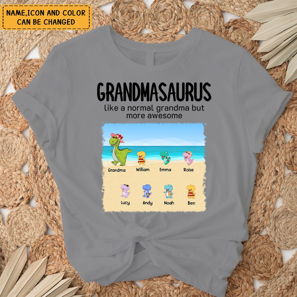 Personalized Like A Normal Grandma But More Awesome T-shirt