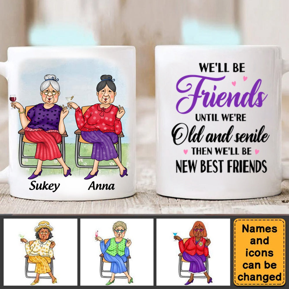 Gift for Friends Smile A Lot More Mug