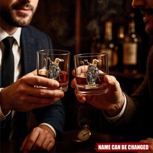 Look For Balls - Personalized Golf Whiskey Glass