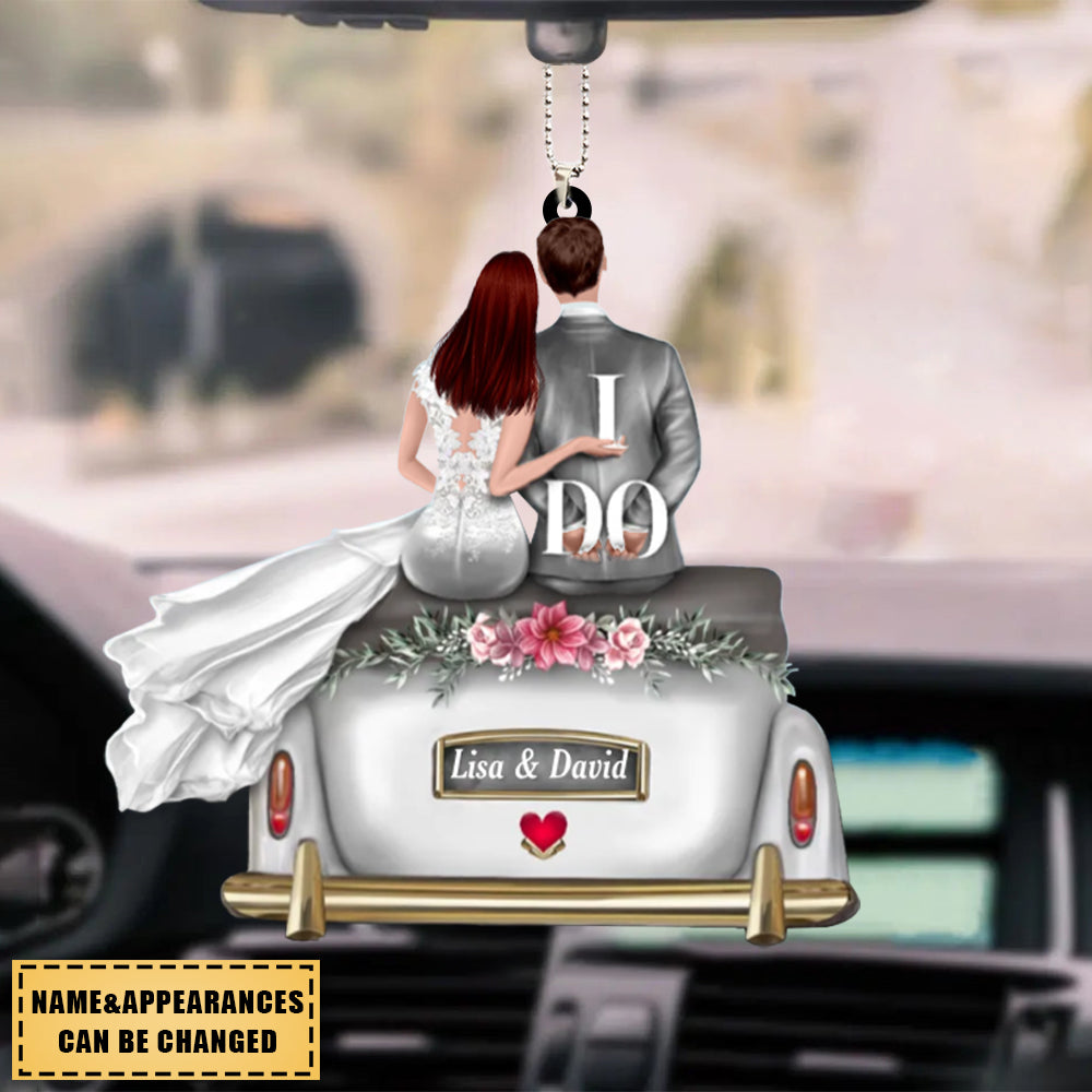 Young Couple - Personalized Ornament