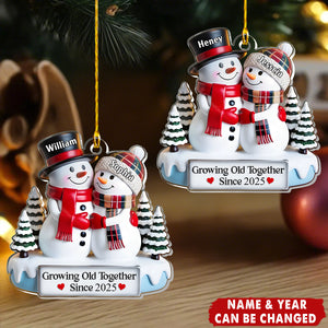 Love Is In The Air - Personalized 1-Layer Acrylic Ornament