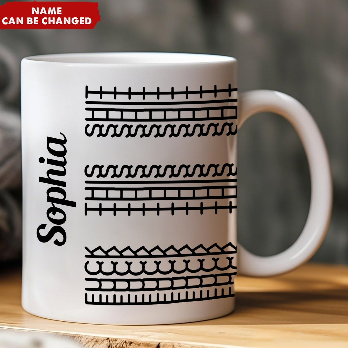 Hidden Swear Message Funny Personalized Coffee Mug