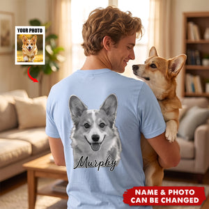Custom Photo Unisex T-shirt - Personalized Birthday Gifts For Dog Cat Lovers